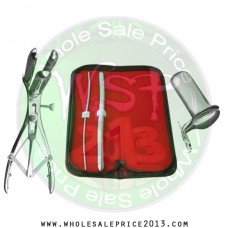 Hegar Uterine Dilator Set 2 Pieces 3-4,11-12, mathieu speculum, collin medium