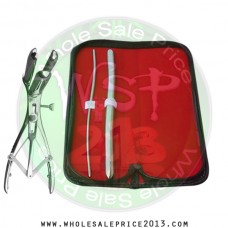Hegar Uterine Dilator Set 2 Pieces 3-4,11-12, mathieu speculum