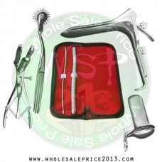 Hegar Uterine Dilator Set 2 Pieces 3-4,11-12, pinwheel, mathieu, collin small, grave small