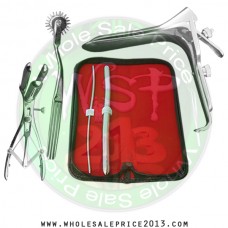 Hegar Uterine Dilator Set 2 Pieces 3-4,11-12, pinwheel, mathieu speculum, grave medium