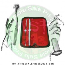 Hegar Uterine Dilator Set 2 Pieces 3-4,11-12, pinwheel, mathieu, grave 3pcs, collin large