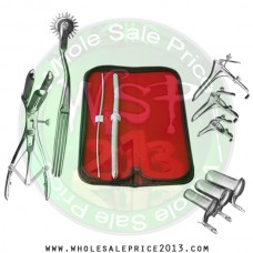 Hegar Uterine Dilator Set 2 Pieces 3-4,11-12, pinwheel, mathieu, grave 3pcs, collin 3pcs