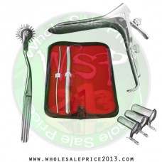 Hegar Uterine Dilator Set 2 Pieces 3-4,11-12, pinwheel, collin 3pcs, grave large