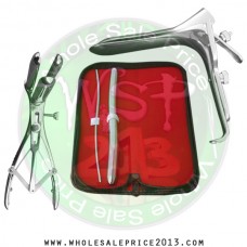 Hegar Uterine Dilator Set 2 Pieces 3-4,13-14, mathieu, grave large