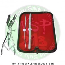 Hegar Uterine Dilator Set 2 Pieces 3-4,13-14, mathieu speculum