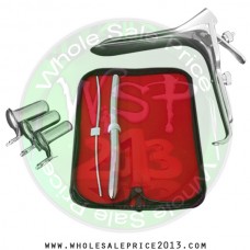 Hegar uterine dilator set 2 Pieces 3-4,13-14, collin 3pcs, grave large 