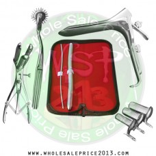 Hegar uterine dilator set 2 Pieces 3-4,13-14, pinwheel, mathieu, collin 3pcs, grave large 