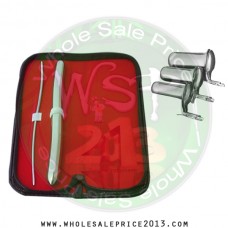 Hegar uterine dilator set 2 Pieces 3-4,15-16, collin 3pcs