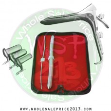 Hegar uterine dilator set 2 Pieces 3-4,15-16, collin 3pcs, grave large 