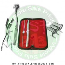 Hegar uterine dilator set 2 Pieces 3-4,15-16, pinwheel, mathieu speculum, collin 3pcs Hegar uterine dilator set 2 Pieces 3-4,15-16, pinwheel, mathieu speculum, collin 3pcs