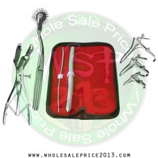 Hegar uterine dilator set 2 Pieces 3-4,15-16, pinwheel, mathieu speculum, grave 3pcs Hegar uterine dilator set 2 Pieces 3-4,15-16, pinwheel, mathieu speculum, grave 3pcs