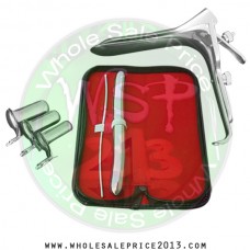 Hegar uterine dilator set 2 Pieces 3-4,17-18, collin 3pcs, grave large
