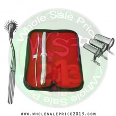 Hegar uterine dilator set 2 Pieces 3-4,17-18, pinwheel, collin 3pcs