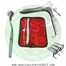 Hegar uterine dilator set 2 Pieces 3-4,17-18, pinwheel, collin 3pcs, grave large