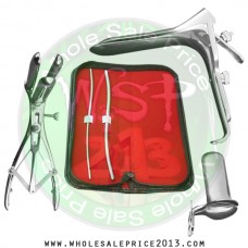 Hegar uterine dilator set 2pieces 3-4, 5-6, Mathieu Speculum, collin large, garve medium