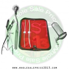 Hegar uterine dilator set 2pieces 3-4, 5-6, wartenberg_pinwheel, mathieu, collin small