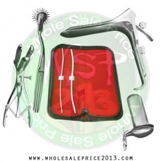 Hegar Uterine Dilator Set 2 Pieces 3-4, 5-6, Mathieu Speculum, pinwheel, collin large, grave large