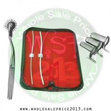 Hegar Uterine Dilator Set 2 Pieces 3-4, 5-6, pinwheel, collin 3pcs