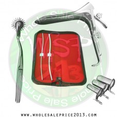 Hegar Uterine Dilator Set 2 Pieces 3-4, 5-6, pinwheel, collin 3pcs, grave large