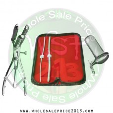 Hegar Uterine Dilator Set 2 Pieces 3-4, 7-8, mathieu speculum, collin medium