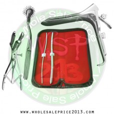 Hegar Uterine Dilator Set 2 Pieces 3-4, 7-8, pinwheel, mathieu speculum, grave large