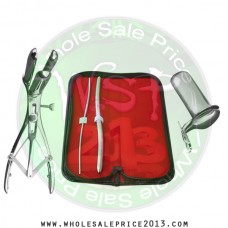 Hegar Uterine Dilator Set 2 Pieces 3-4, 9-10, mathieu speculum, collin large