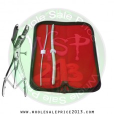Hegar Uterine Dilator Set 2 Pieces 3-4, 9-10, mathieu speculum 