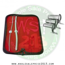 Hegar Uterine Dilator Set 2 Pieces 3-4, 9-10, collin 3pcs