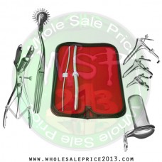 Hegar Uterine Dilator Set 2 Pieces 3-4,9-10, pinwheel, mathieu, grave 3pcs, collin large