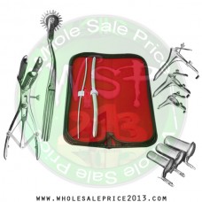 Hegar Uterine Dilator Set 2 Pieces 3-4,9-10, pinwheel, mathieu, grave 3pcs, collin 3pcs