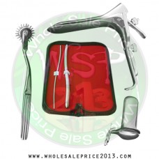 Hegar Uterine Dilator Set 2 Pieces 3-4,9-10, pinwheel, collin large, grave large