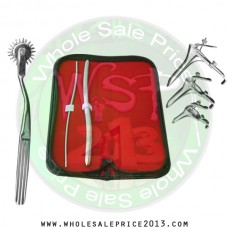 Hegar Uterine Dilator Set 2 Pieces 3-4,9-10, pinwheel, grave 3pcs