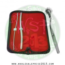 Hegar Uterine Dilator Set 2 Pieces 3-4,9-10, pinwheel