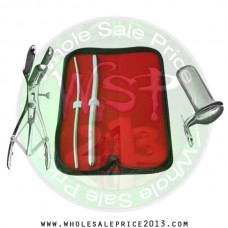 Hegar uterine dilator set 2 Pieces 5-6,11-12, mathieu, collin large