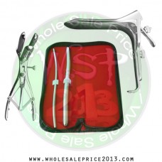 Hegar uterine dilator set 2 Pieces 5-6,11-12, mathieu, grave large