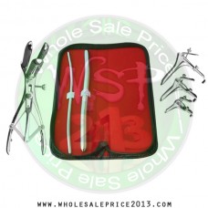 Hegar uterine dilator set 2 Pieces 5-6,11-12, mathieu, grave 3pcs