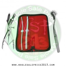 Hegar uterine dilator set 2 Pieces 5-6,11-12, pinwheel, mathieu speculum