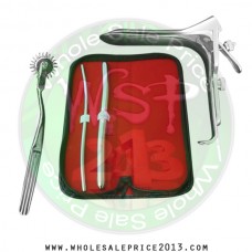 Hegar uterine dilator set 2 Pieces 5-6,11-12, pinwheel, grave large