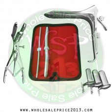 Hegar uterine dilator set 2 Pieces 5-6,13-14, mathieu, collin 3pcs, grave large