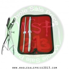 Hegar uterine dilator set 2 Pieces 5-6,13-14, mathieu speculum