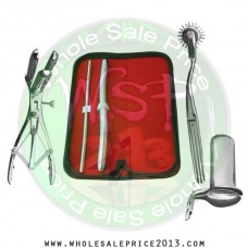 Hegar uterine dilator set 2 Pieces 5-6,13-14, pinwheel, mathieu, collin large