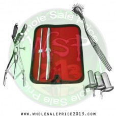 Hegar uterine dilator set 2 Pieces 5-6,13-14, pinwheel, mathieu, collin 3pcs