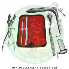 Hegar uterine dilator set 2 Pieces 5-6,13-14, pinwheel, mathieu, collin large, grave large