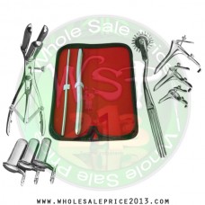 Hegar uterine dilator set 2 Pieces 5-6,13-14, pinwheel, mathieu, grave 3pcs, collin 3pcs
