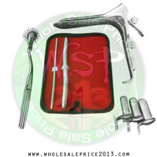 Hegar uterine dilator set 2 Pieces 5-6,13-14, pinwheel, collin 3pieces, grave large 