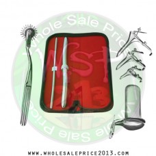 Hegar uterine dilator set 2 Pieces 5-6,13-14, pinwheel, grave 3pcs. collin large