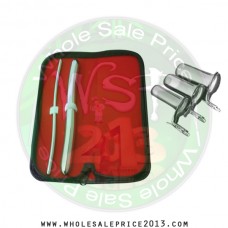 Hegar uterine dilator set 2 Pieces 5-6,15-16, collin 3pieces