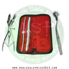 Hegar uterine dilator set 2 Pieces 5-6,15-16, pinwheel, mathieu