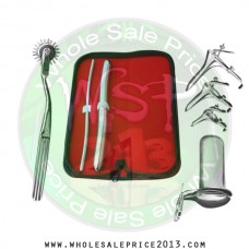 Hegar uterine dilator set 2 Pieces 5-6,15-16, pinwheel, grave 3, collin large