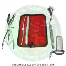 Hegar uterine dilator set 2 Pieces 5-6,17-18, pinwheel, mathieu, collin small